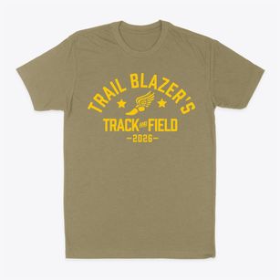 Trail Blazer's Academy Track and Field Classic Dad T-Shirt