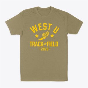 West University High School Track and Field Classic Dad T-Shirt