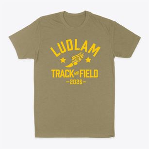 Ludlam Elementary School Track and Field Classic Dad T-Shirt