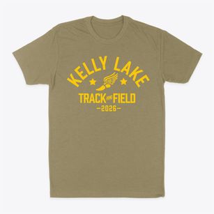 Kelley Lake Elementary School Track and Field Classic Dad T-Shirt