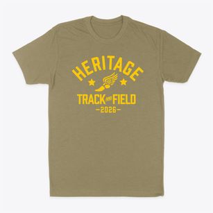 Heritage Middle School Track and Field Classic Dad T-Shirt