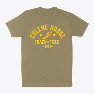 Colene Hoose Elementary School Track and Field Classic Dad T-Shirt