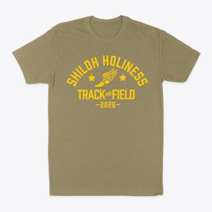Shiloh Holiness Christian School Track and Field Classic Dad T-Shirt