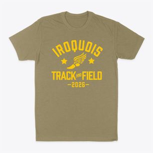 Iroquois High School Track and Field Classic Dad T-Shirt
