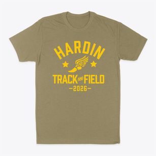 Hardin Christian Academy Track and Field Classic Dad T-Shirt