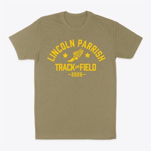 Lincoln Parrish Secondary Alternative Track and Field Classic Dad T-Shirt