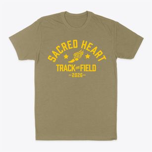 Sacred Heart High School Track and Field Classic Dad T-Shirt