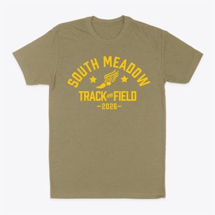 South Meadow School Track and Field Classic Dad T-Shirt