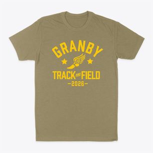 Granby Elementary School Track and Field Classic Dad T-Shirt