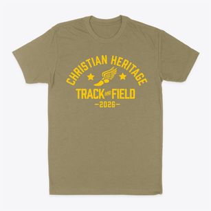 Christian Heritage Academy Track and Field Classic Dad T-Shirt