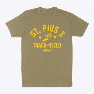 Saint Pius X School Track and Field Classic Dad T-Shirt