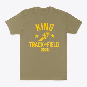 Martin Luther King Elementary School Track and Field Classic Dad T-Shirt