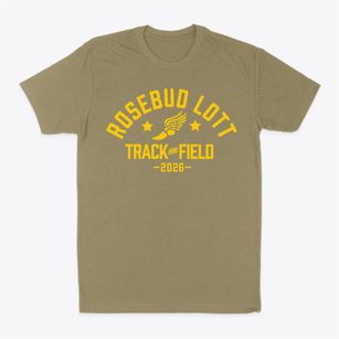 Rosebud Lott Alternative School Track and Field Classic Dad T-Shirt