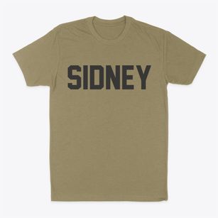 Sidney Montana Classic Block Classic Dad T-Shirt