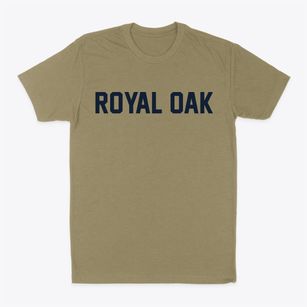 Royal Oak Michigan Classic Block Classic Dad T-Shirt
