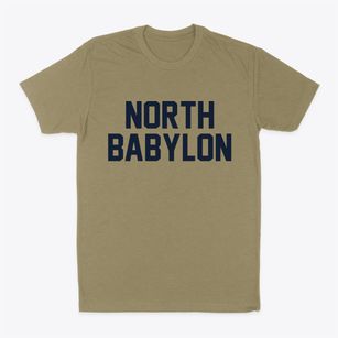 North Babylon New York Classic Block Classic Dad T-Shirt
