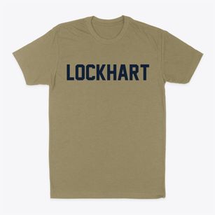 Lockhart Texas Classic Block Classic Dad T-Shirt