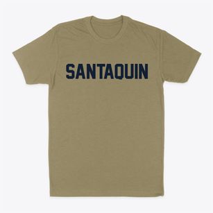 Santaquin Utah Classic Block Classic Dad T-Shirt