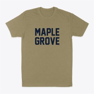 Maple Grove Minnesota Classic Block Classic Dad T-Shirt