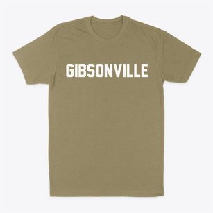 Gibsonville North Carolina Classic Block Classic Dad T-Shirt