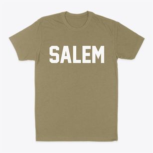 Salem Massachusetts Classic Block Classic Dad T-Shirt