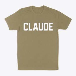 Claude Texas Classic Block Classic Dad T-Shirt
