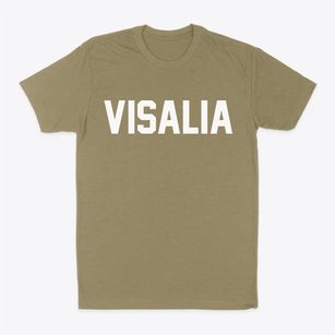 Visalia California Classic Block Classic Dad T-Shirt