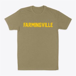 Farmingville New York Classic Block Classic Dad T-Shirt