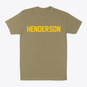 Henderson North Carolina Classic Block Classic Dad T-Shirt