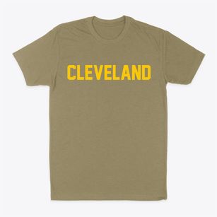 Cleveland North Dakota Classic Block Classic Dad T-Shirt