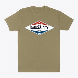 Kansas City Kansas Diamond Star Classic Dad T-Shirt