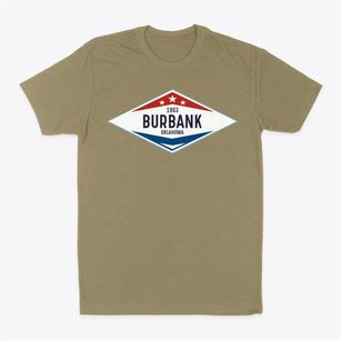 Burbank Oklahoma Diamond Star Classic Dad T-Shirt
