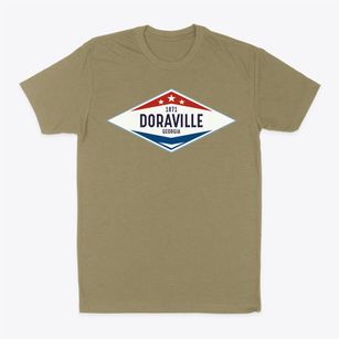 Doraville Georgia Diamond Star Classic Dad T-Shirt
