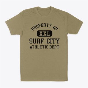 Surf City North Carolina Athletic Dept Classic Dad T-Shirt
