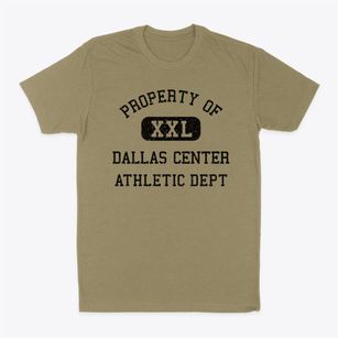 Dallas Center Iowa Athletic Dept Classic Dad T-Shirt