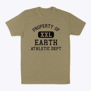 Earth Texas Athletic Dept Classic Dad T-Shirt