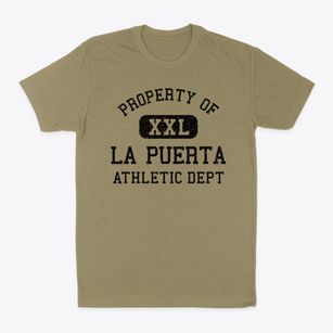 La Puerta Texas Athletic Dept Classic Dad T-Shirt