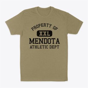 Mendota Minnesota Athletic Dept Classic Dad T-Shirt