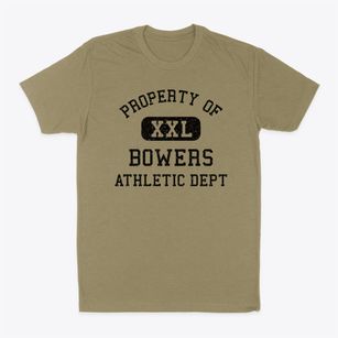 Bowers Pennsylvania Athletic Dept Classic Dad T-Shirt