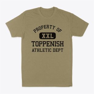 Toppenish Washington Athletic Dept Classic Dad T-Shirt