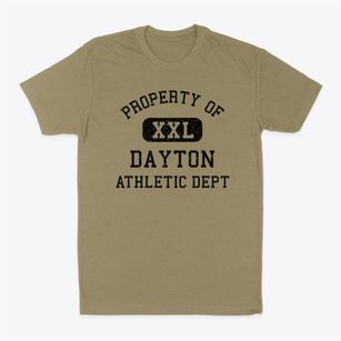 Dayton Texas Athletic Dept Classic Dad T-Shirt