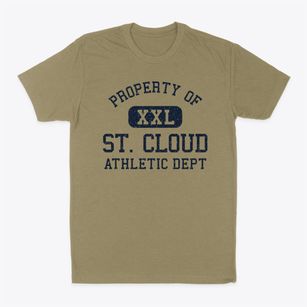 St. Cloud Minnesota Athletic Dept Classic Dad T-Shirt
