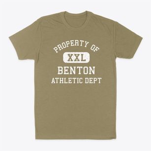 Benton Alabama Athletic Dept Classic Dad T-Shirt