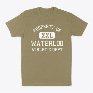 Waterloo Iowa Athletic Dept Classic Dad T-Shirt