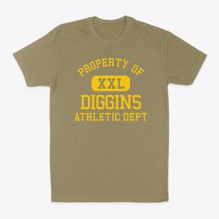 Diggins Missouri Athletic Dept Classic Dad T-Shirt