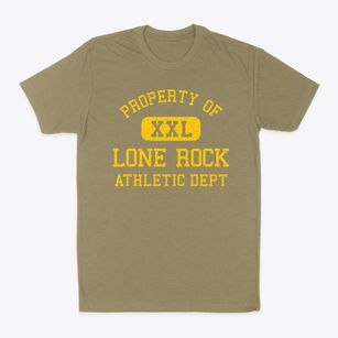Lone Rock Iowa Athletic Dept Classic Dad T-Shirt