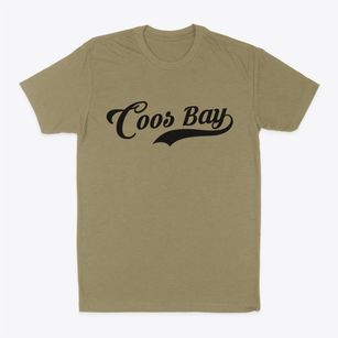 Coos Bay Oregon Vintage Team Classic Dad T-Shirt