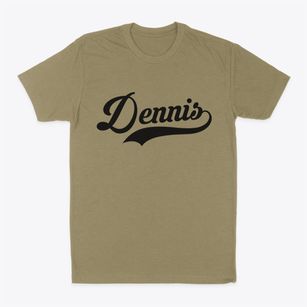 Dennis Massachusetts Vintage Team Classic Dad T-Shirt