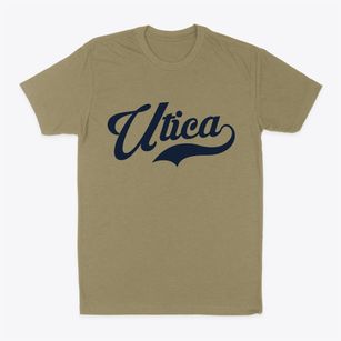 Utica New York Vintage Team Classic Dad T-Shirt