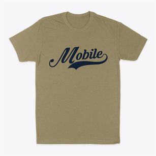 Mobile Alabama Vintage Team Classic Dad T-Shirt